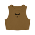 Model.21 Women's Cropped Tank