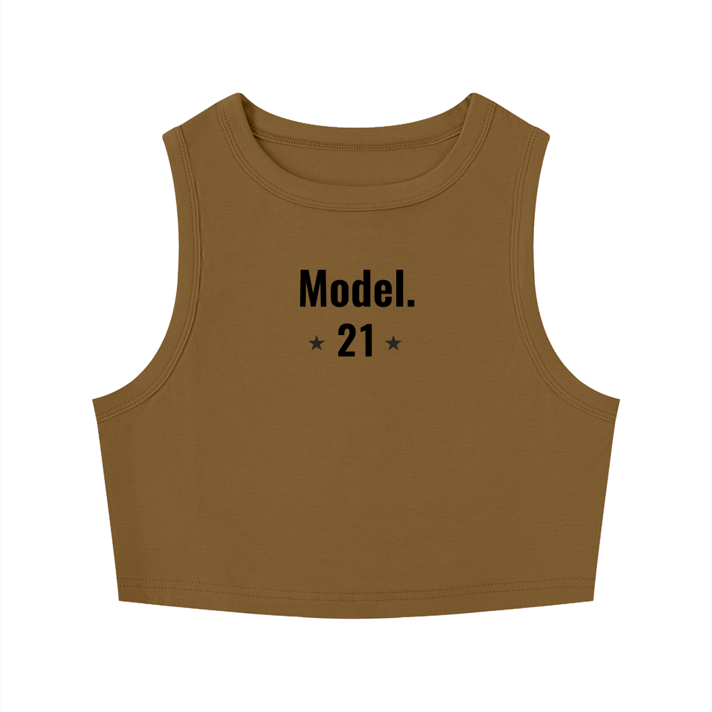 Model.21 Women's Cropped Tank