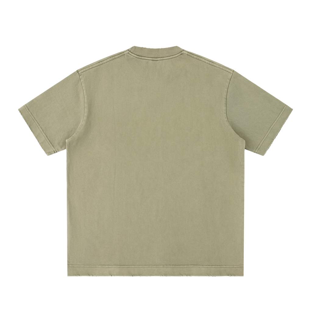 Sino Stitch Frayed T-Shirt