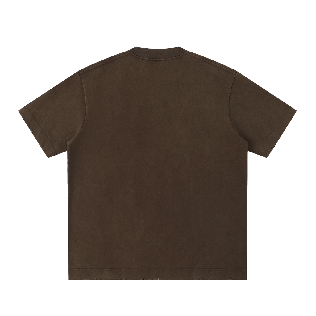 Sino Stitch Frayed T-Shirt
