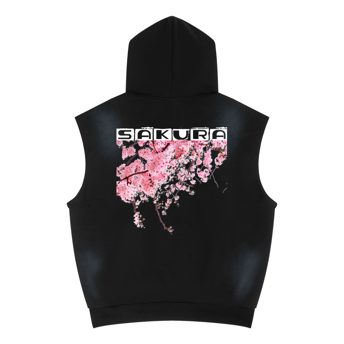 Sakura Sleeveless Hoodie