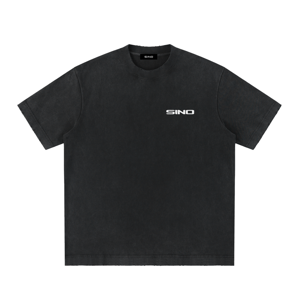 Sino Stitch Frayed T-Shirt