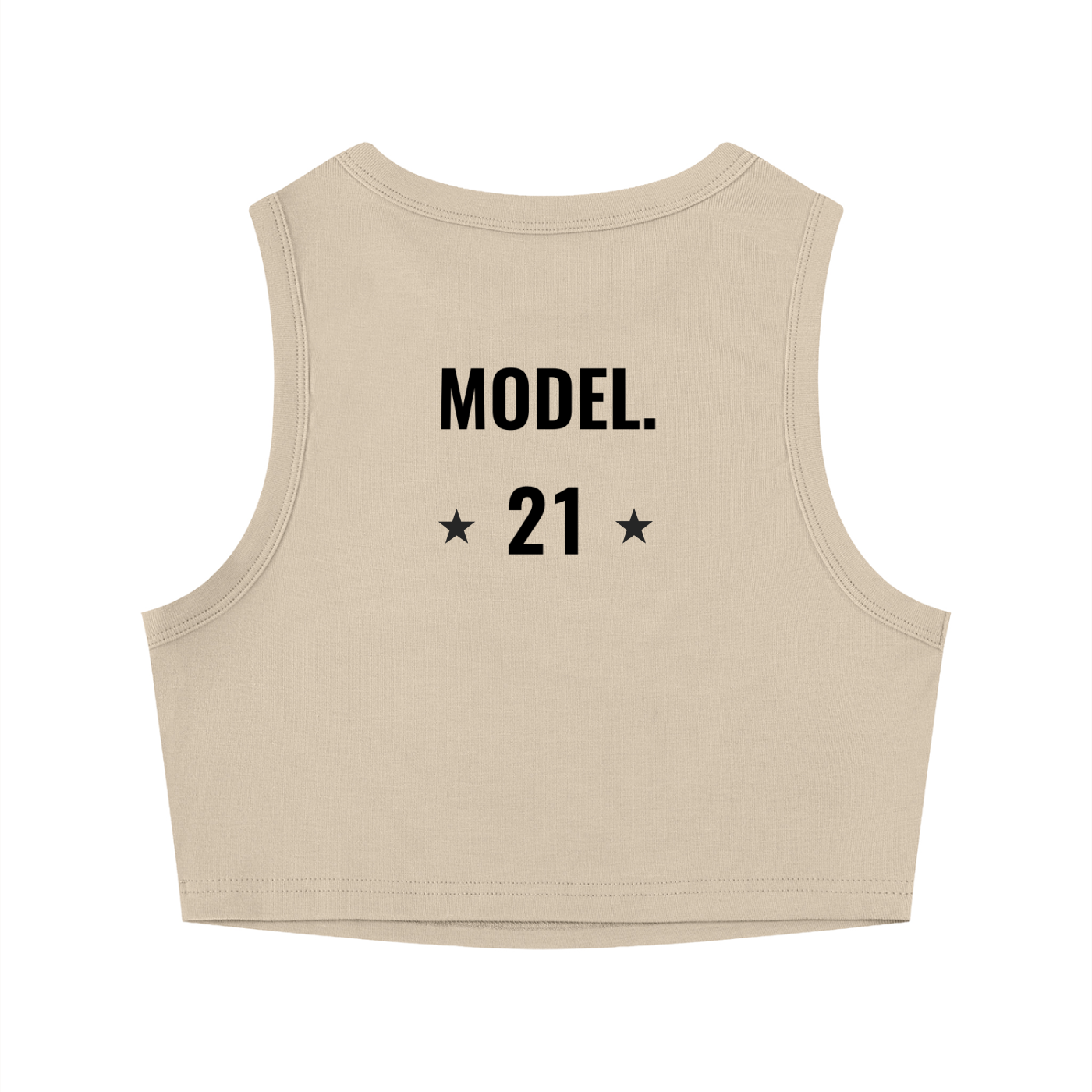 Model.21 Women's Cropped Tank