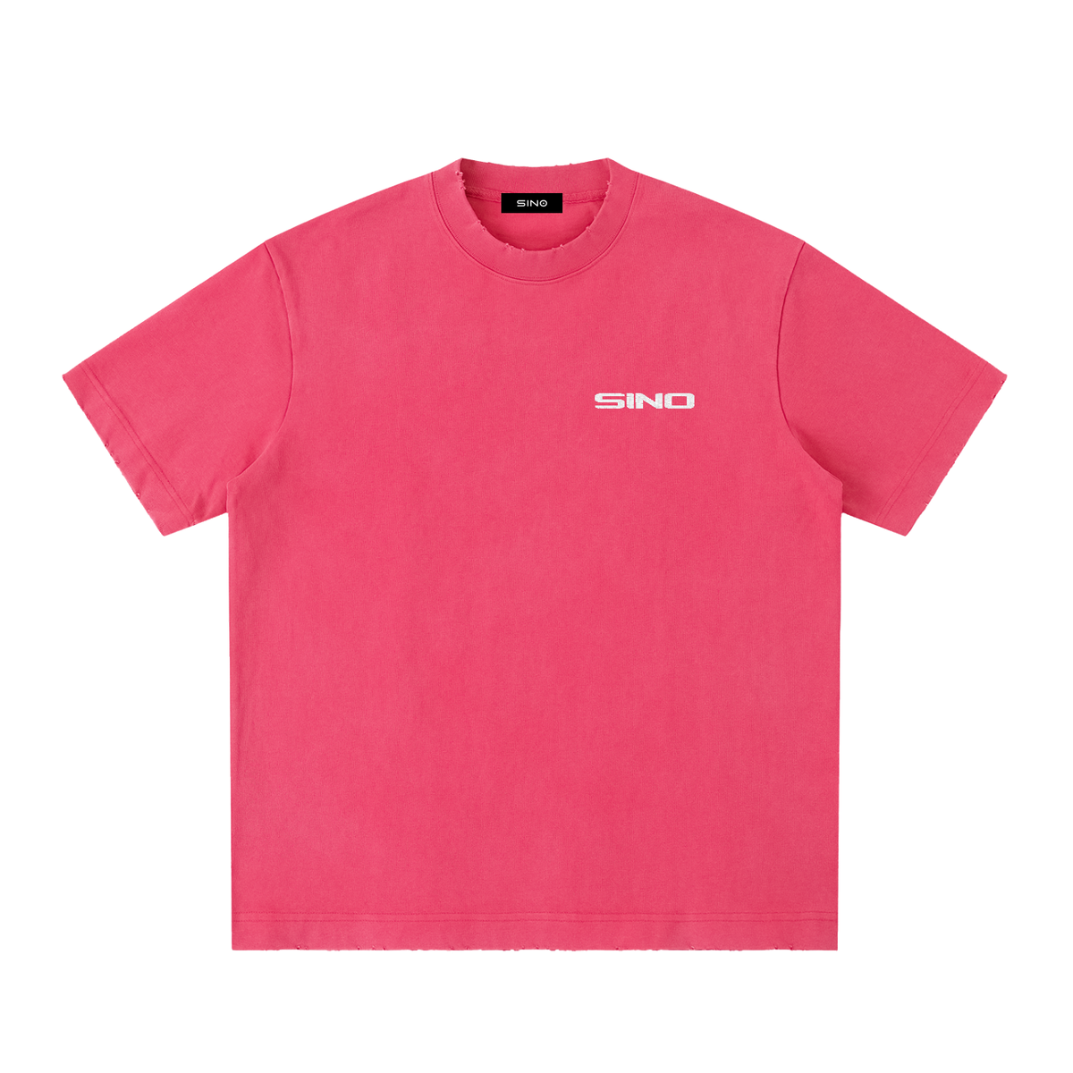 Sino Stitch Frayed T-Shirt