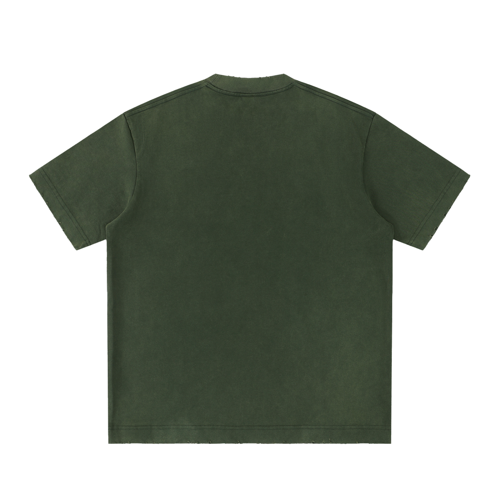 Sino Stitch Frayed T-Shirt