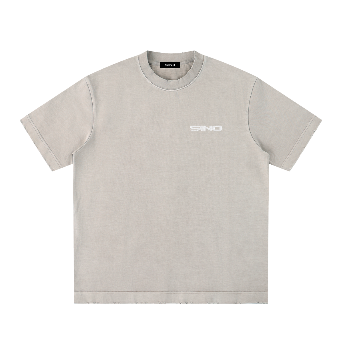 Sino Stitch Frayed T-Shirt