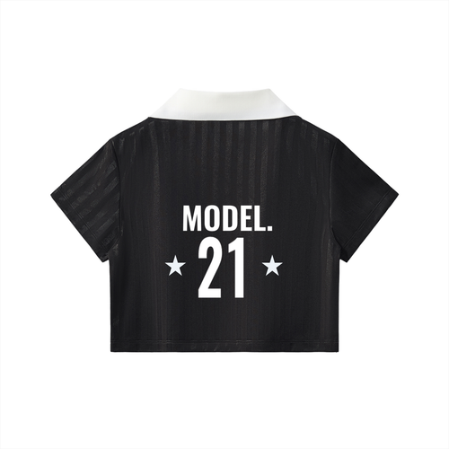Model.21  Cropped Jersey