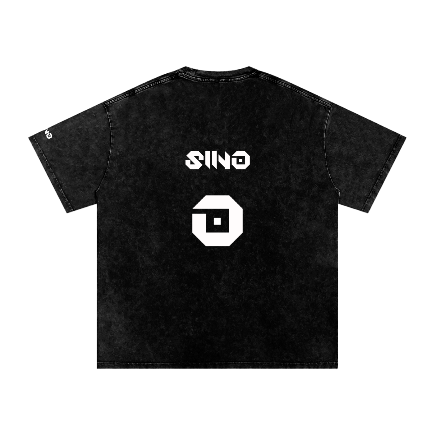 Sino Snow Washed Oversized Cotton Unisex T-Shirt