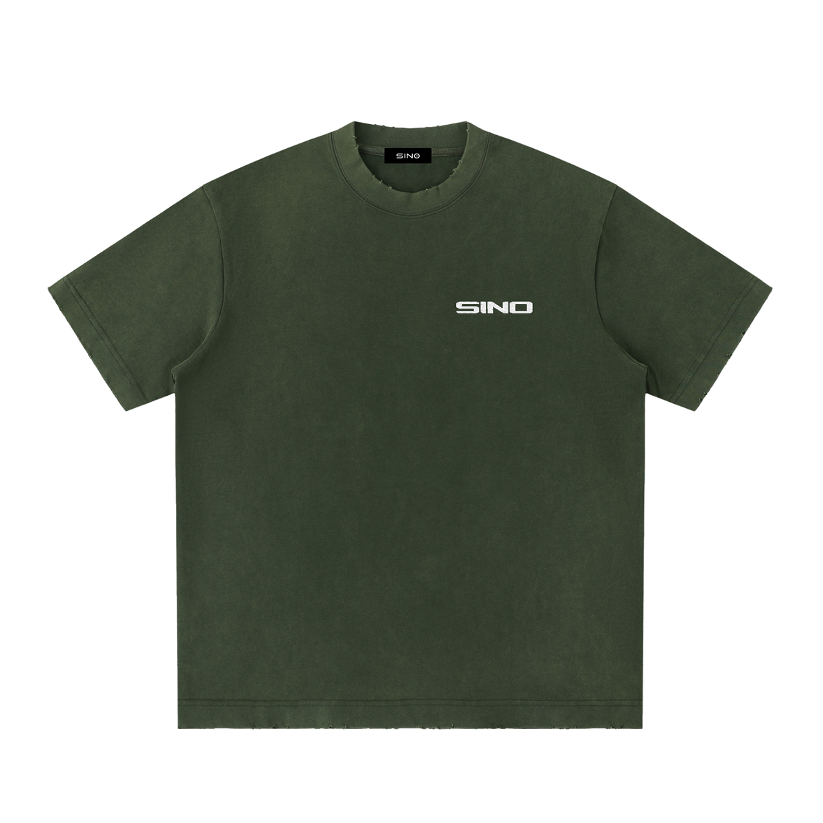 Sino Stitch Frayed T-Shirt
