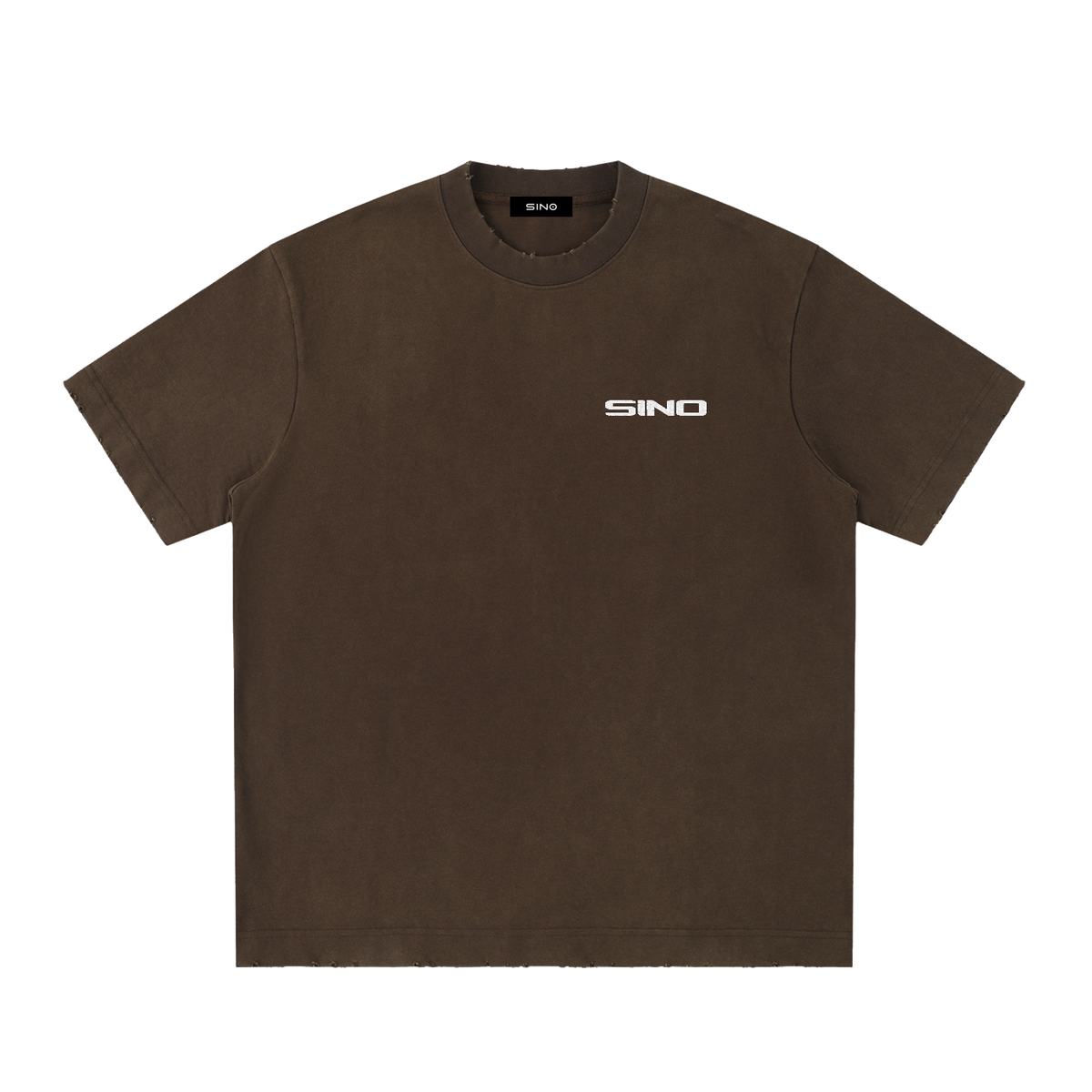 Sino Stitch Frayed T-Shirt