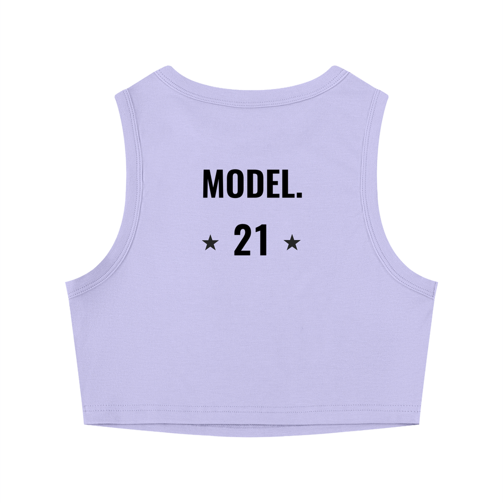 Model.21 Women's Cropped Tank
