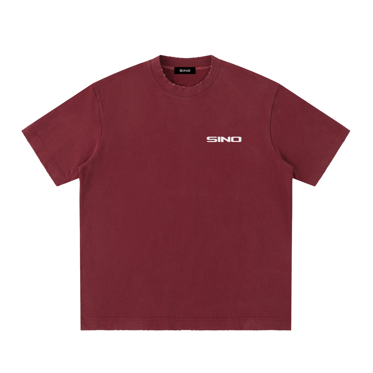 Sino Stitch Frayed T-Shirt