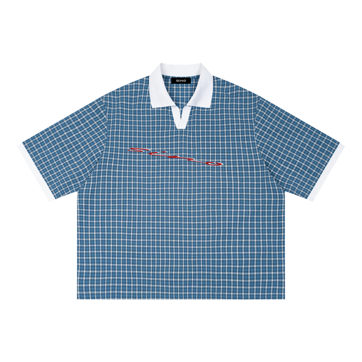 Sino Fallen Angel Checked Polo Shirt