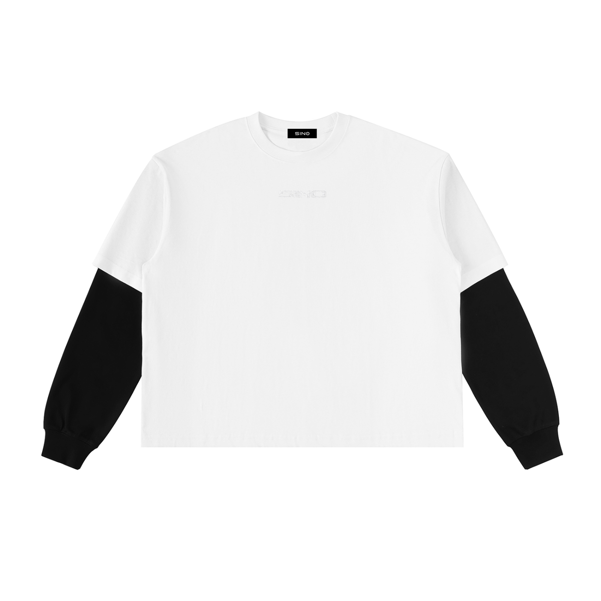 Sino Stitch Contrast T-Shirt