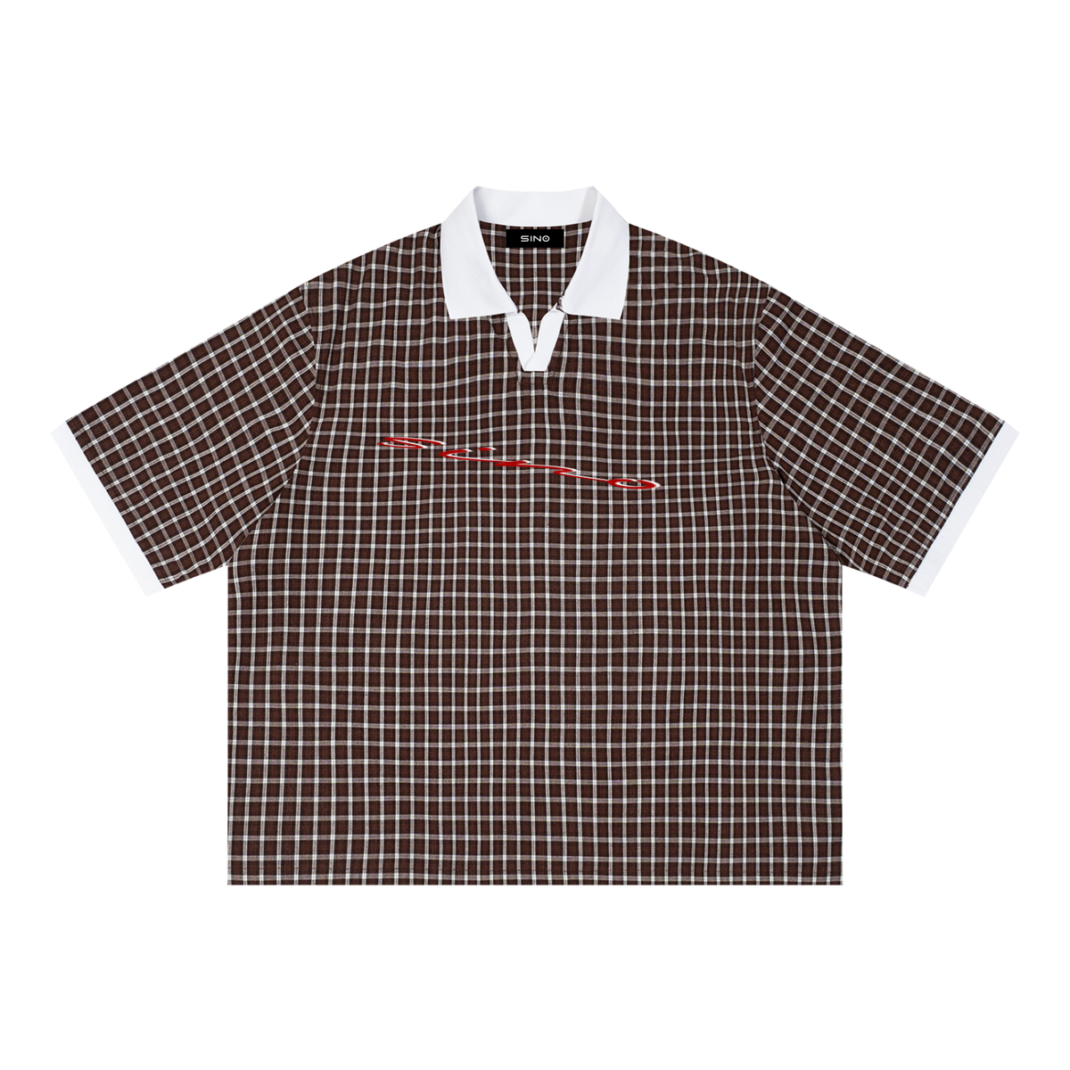 Sino Fallen Angel Checked Polo Shirt