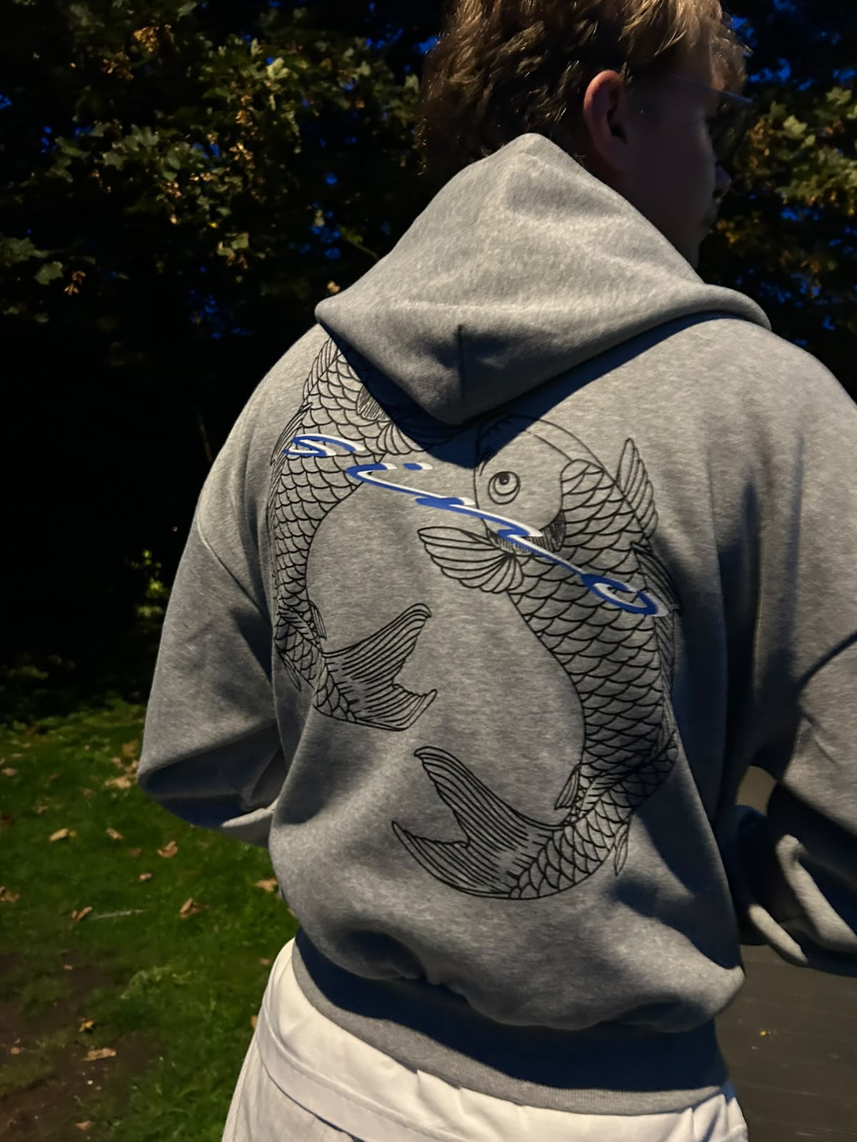 "We Make You" Koi Zip Hoodie
